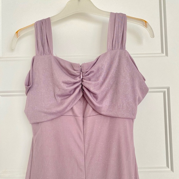 🆕 R&M Richards Dusty Lilac Party Bridesmaid Prom Dress Gown Size 6 / 8 - Picture 4 of 4